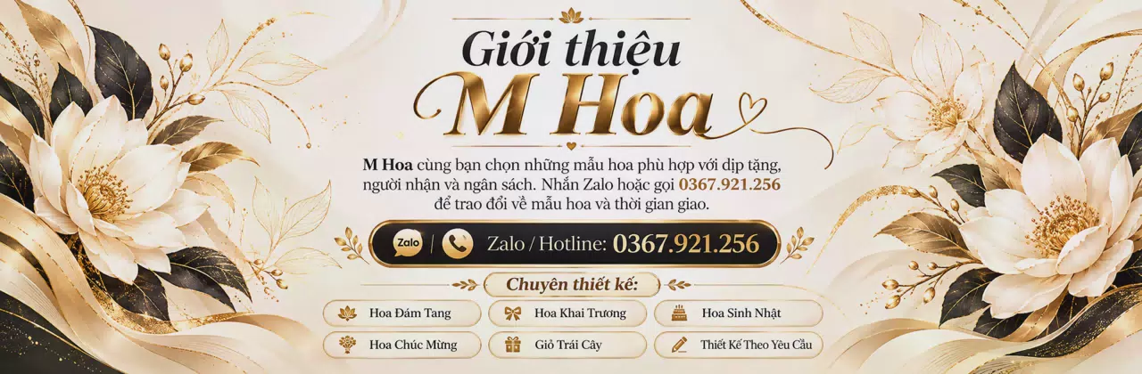 Ảnh bìa Shop hoa tươi Xã Phú Tân Cà Mau - Từ lời nhắn đến món hoa vừa ý